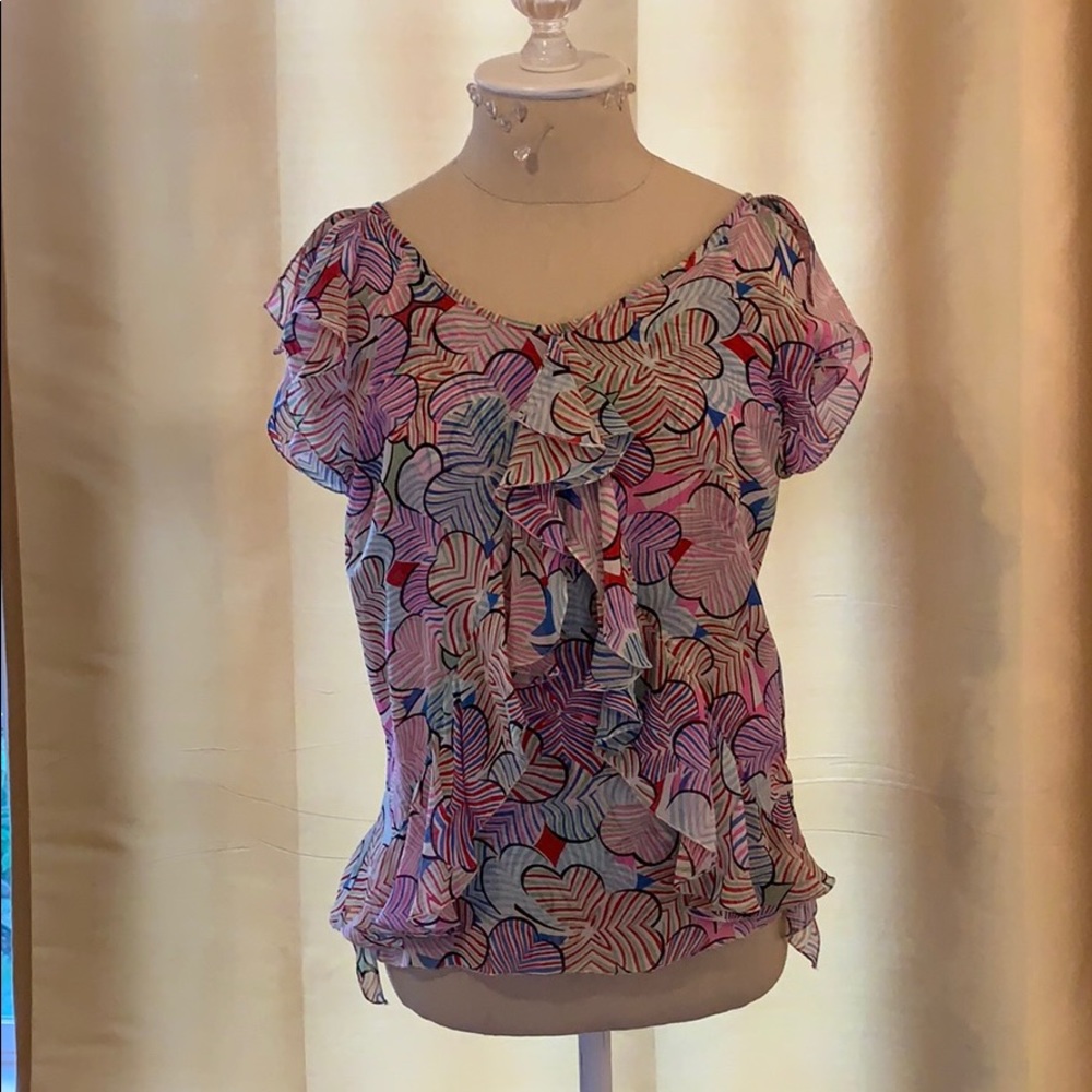 Marc Jacobs open back floral top